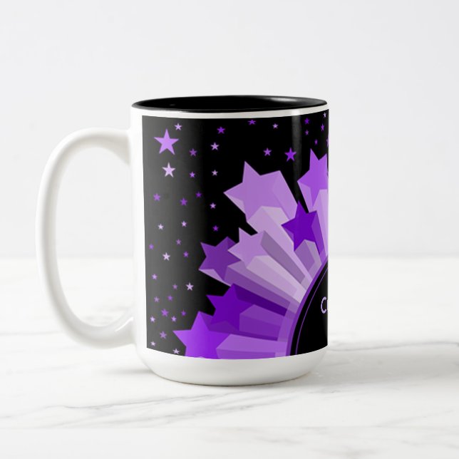 Lila Starburst Mugg (Vänster)