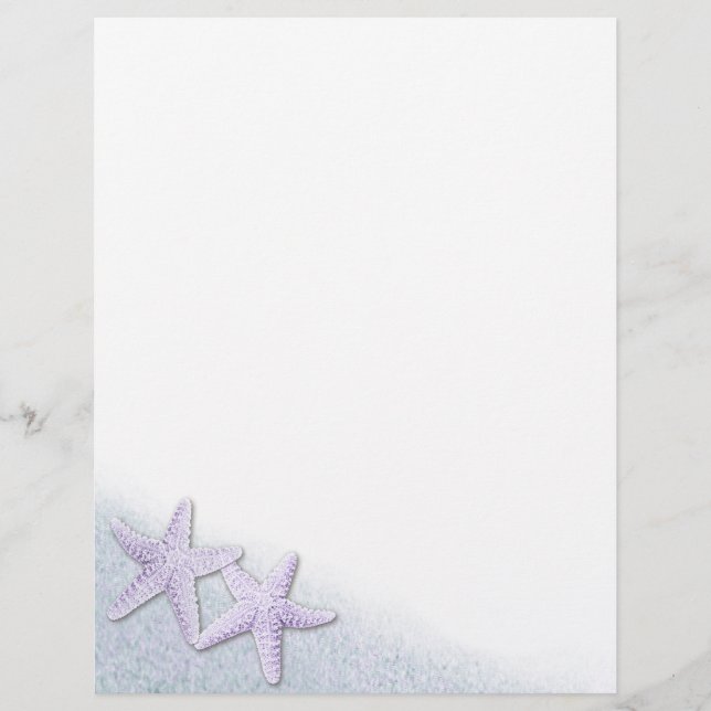 Lila Starfish letterhead (Framsida)