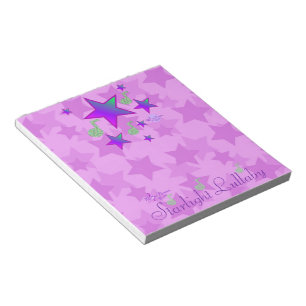 Lila Starlight Lullaby Anteckningsblock