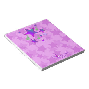 Lila Starlight Lullaby Anteckningsblock