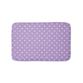 Lila Stars Bath Mat Badrumsmatta