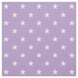 Lila Stars Fabric Tyg