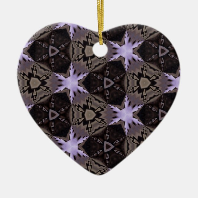Lila Stars Ornament (Framsidan)