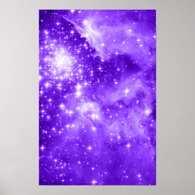 Lila Stars Poster (Framsidan)