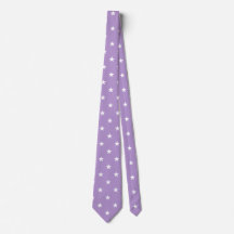 Lila Stars Tie