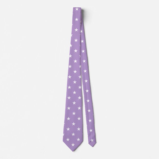 Lila Stars Tie Slips (Framsida)
