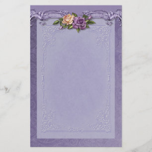 Lila Stationeriet i Damask och Ro Brevpapper