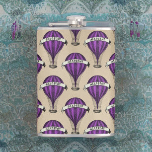 Lila Steampunk Airships Fickplunta