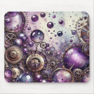 Lila Steampunk Mousepad Musmatta