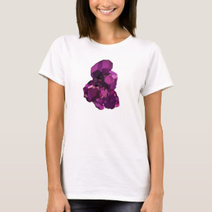 Lila Stone Bella+Canvas Flowcle Top T Shirt