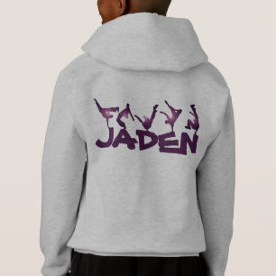 Lila Street Dancers (lägg till namn!) Hoodie T Shirt