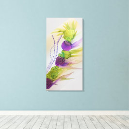 Lila Strejka 16 x 32-tums Kanvastryck