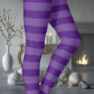 Lila Stripe Leggings