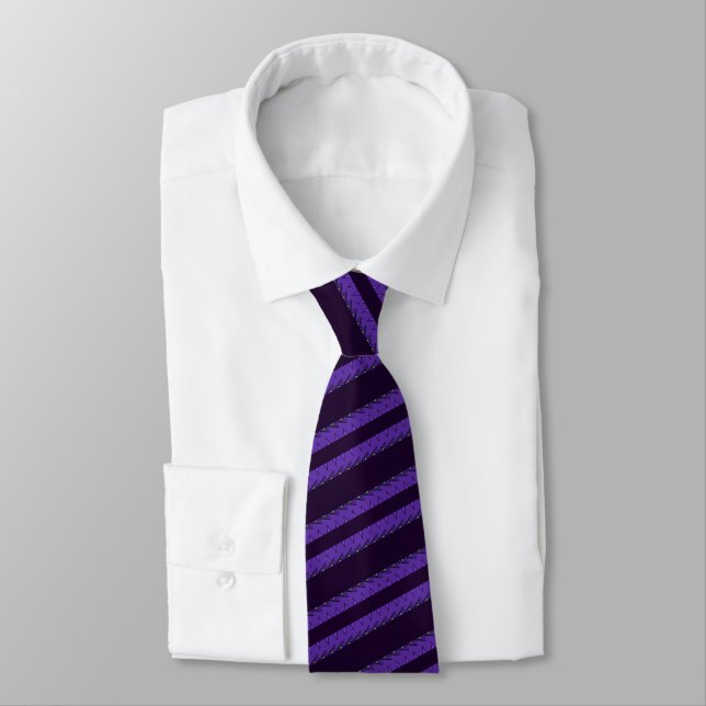 Lila Stripe-Officiell Slips (Bunden)