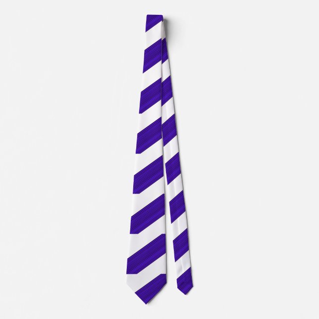 Lila Stripey Necktie Slips (Framsida)