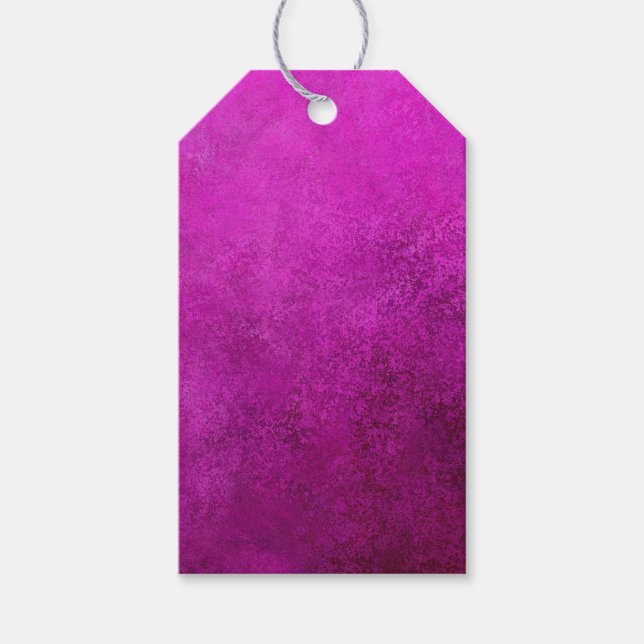 Lila Struktur Presentetikett (Framsidan)