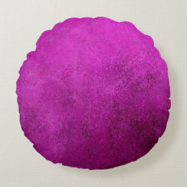 Lila Struktur Rund Kudde