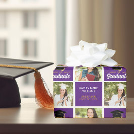 Lila Studenten Photo Personlig 2025 Student Presentpapper