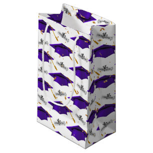 Lila Studentmössor med examensbevis