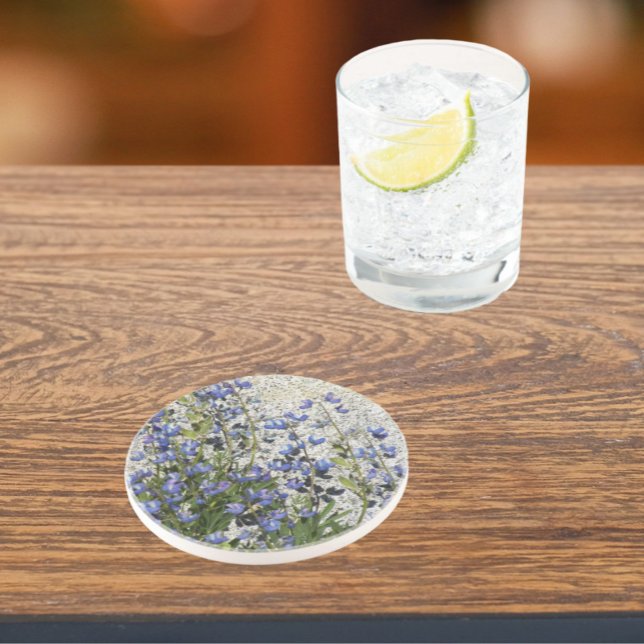 Lila Subalpine Lupine Blommigt Underlägg (In Situ)