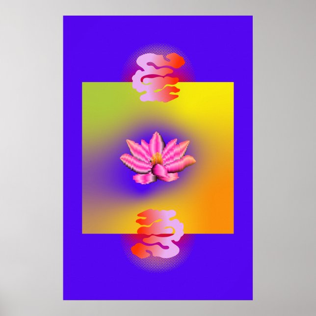 Lila Suburbs Poster (Framsidan)