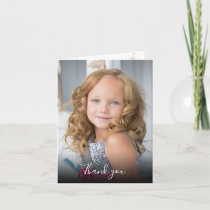 Lila succules First Communion Photo Tack Inbjudan