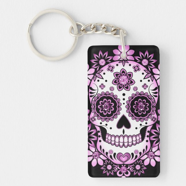 Lila Sugar Skull (Framsidan)