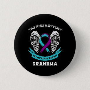 Lila Suicide Awareness Ribbon in Memory of My GR Knapp