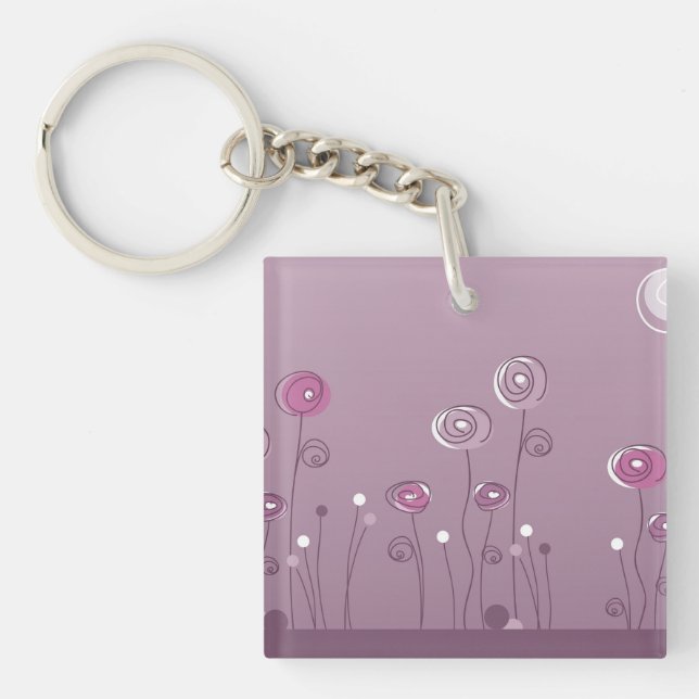 Lila Summer Acrylic Keychain (Framsidan)