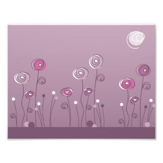 Lila Summer Fototryck