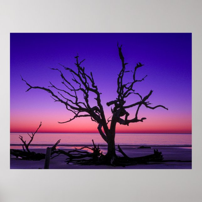 Lila Sunrise Poster (Framsidan)