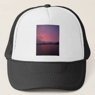 Lila sunset on Sjö Arrowhad Truckerkeps