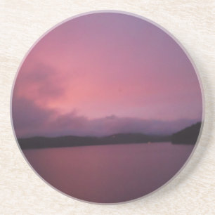 Lila sunset on Sjö Arrowhad Underlägg