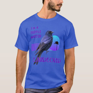 Lila svalkläder för alla som älskar dessa fåglar t shirt