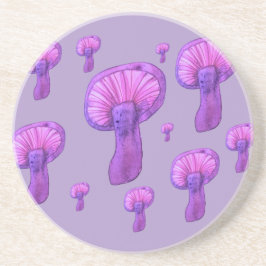 Lila svamp party underlägg