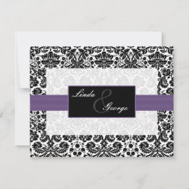 lila,Svart och vit OSA kort