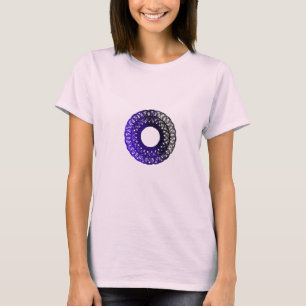 lila-svart torpam-design t shirt