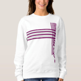 Lila Svettskjorta av högsta kvalitet för kvinnor T Shirt