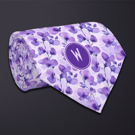 Lila Sweet Peas Blommigt Slips