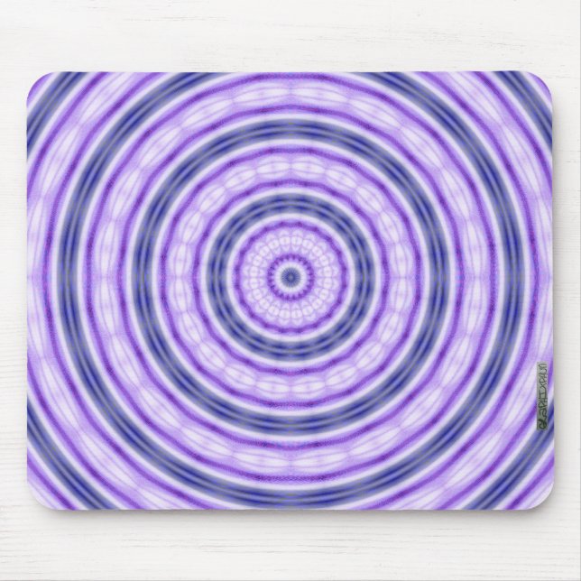 Lila Swirl mousemat Musmatta (Framsidan)