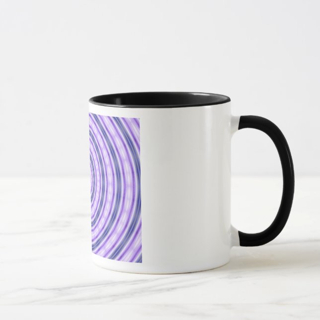 Lila Swirl Mugg (Höger)