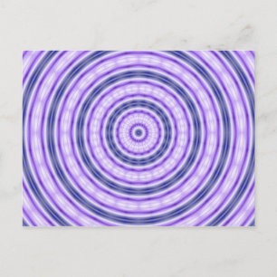 Lila Swirl-vykort Vykort