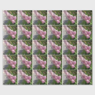 Lila Syrén Blomma Botaniskt Blommigt Inpackningspa Presentpapper