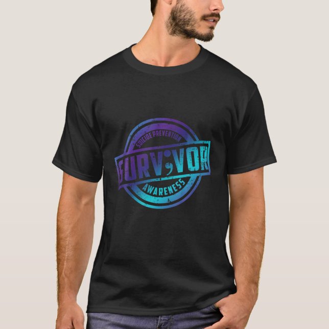 Lila T Shirt (Framsida)