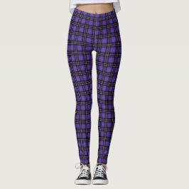 Lila Tartan Play Leggings