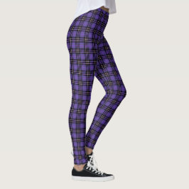 Lila Tartan Play Leggings