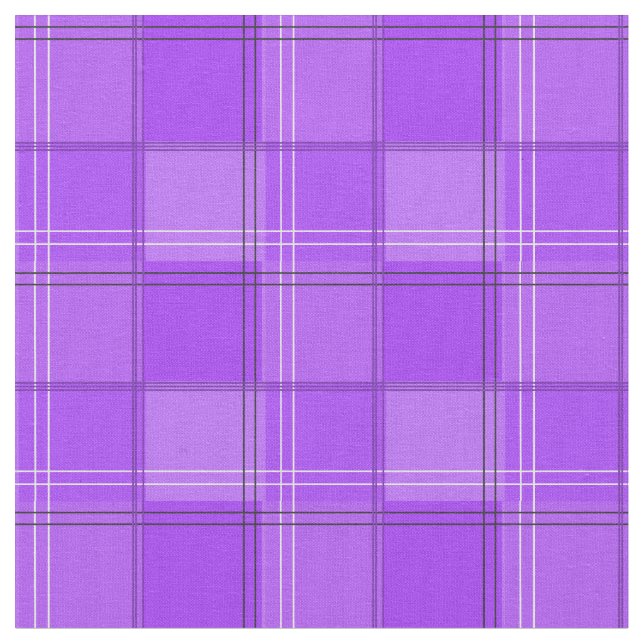 Lila tartan tyg (Närbild)