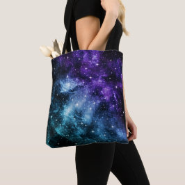 Lila Teal Galaxy Nebula Dream #1 Tygkasse