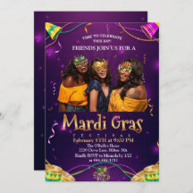 Lila | Teal MasqueraMask Mardi Gras Party