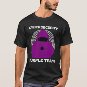 Lila Team Cybersecurity Ethical Hacking Cyber Se T Shirt